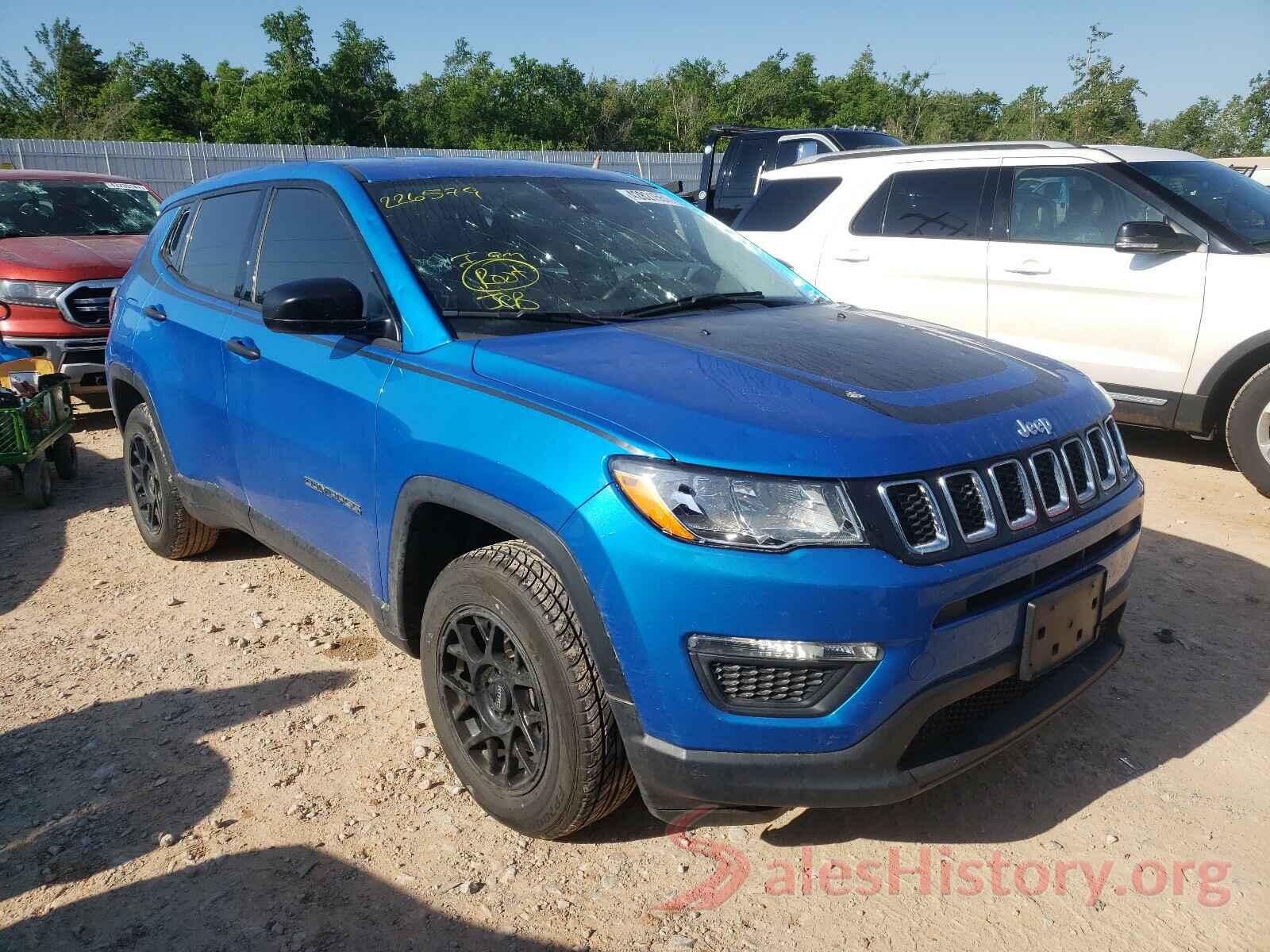 3C4NJCAB2JT226579 2018 JEEP COMPASS