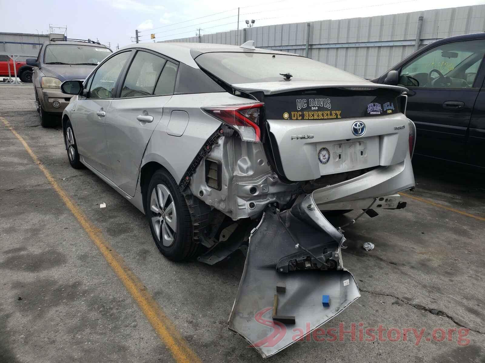 JTDKARFU0G3508689 2016 TOYOTA PRIUS