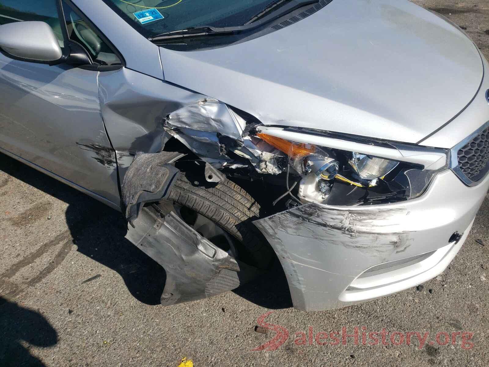 KNAFK4A68G5486517 2016 KIA FORTE