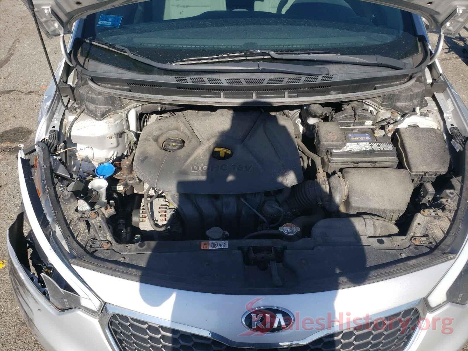 KNAFK4A68G5486517 2016 KIA FORTE