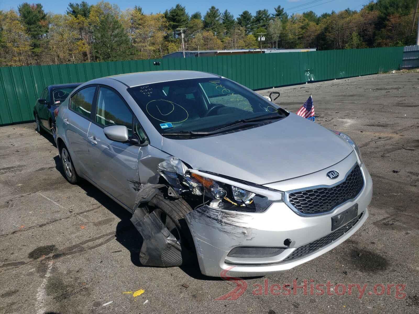 KNAFK4A68G5486517 2016 KIA FORTE