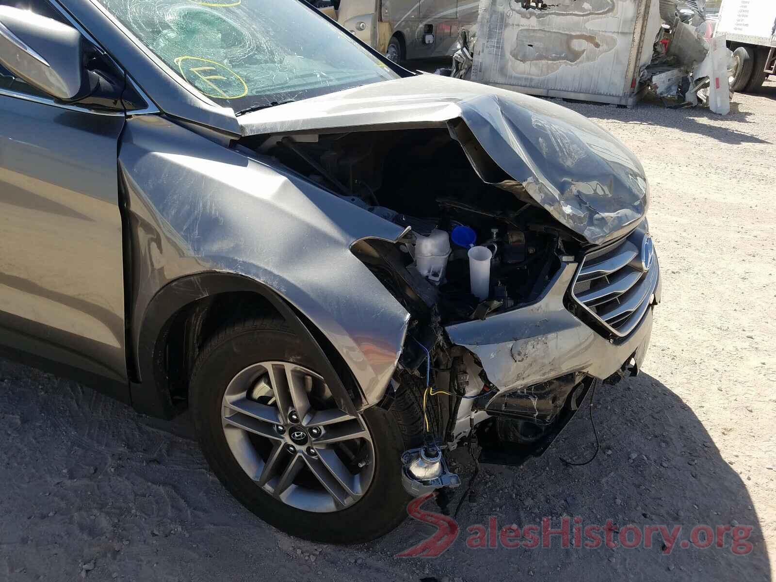 5XYZU3LB3JG518111 2018 HYUNDAI SANTA FE