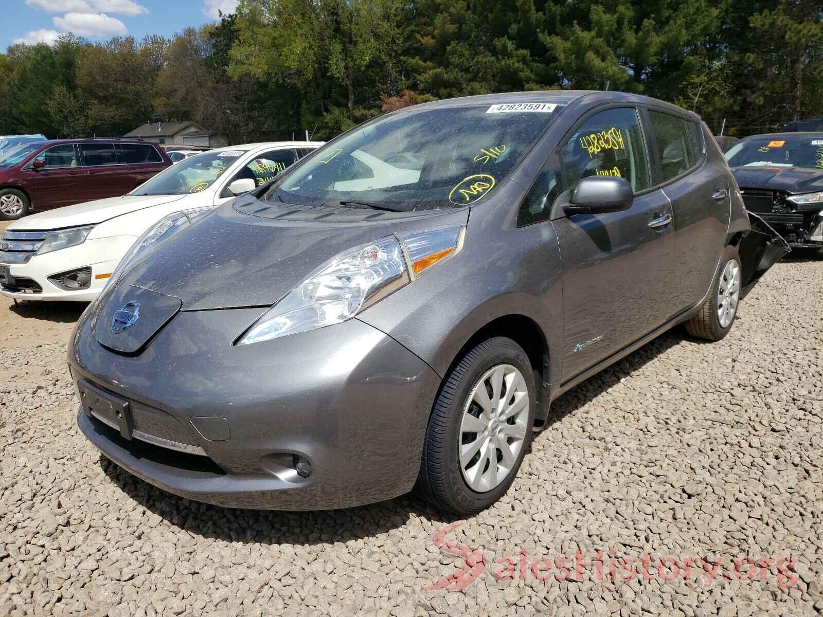 1N4AZ0CPXGC301196 2016 NISSAN LEAF