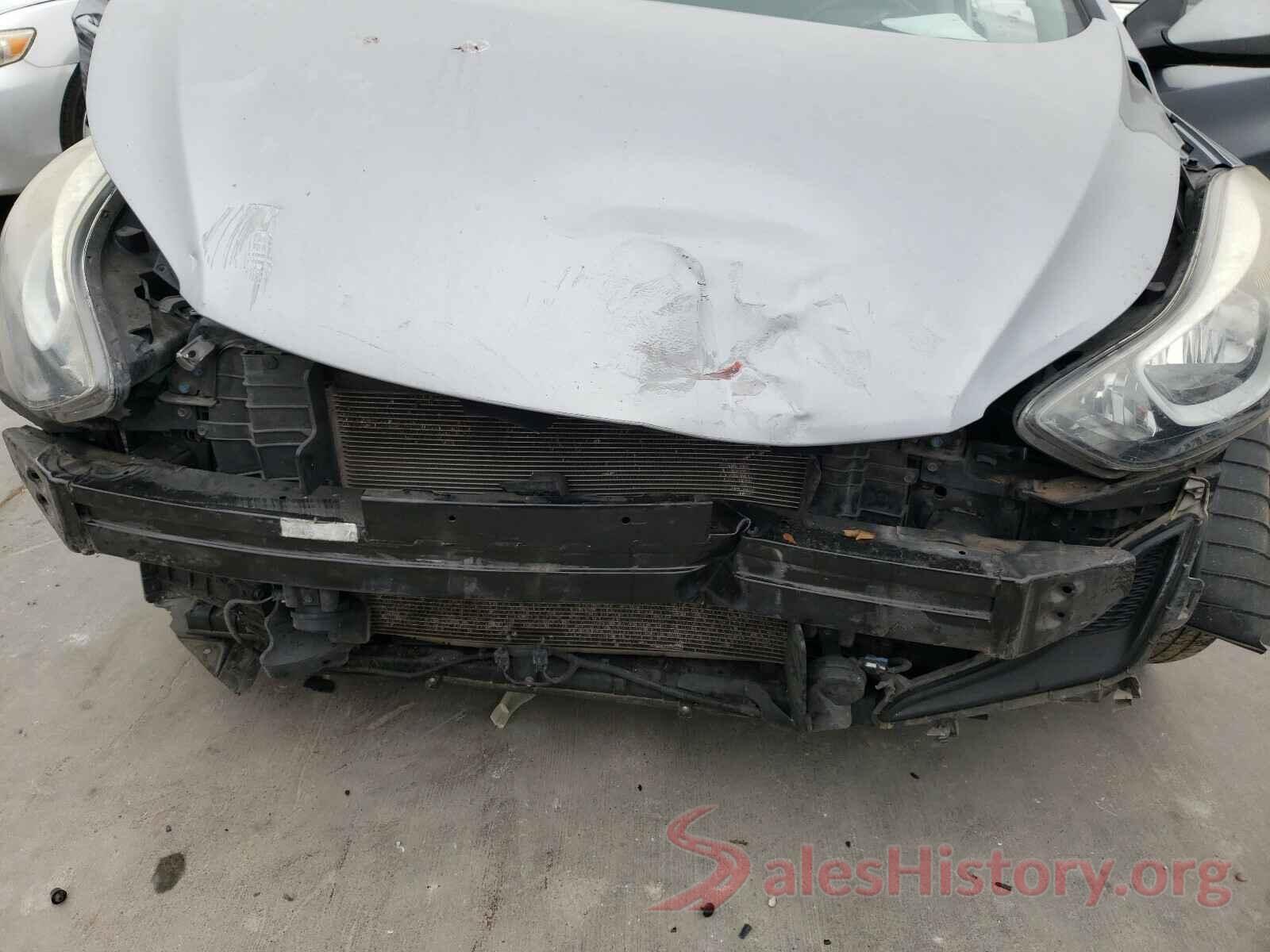 5NPDH4AE4GH669977 2016 HYUNDAI ELANTRA