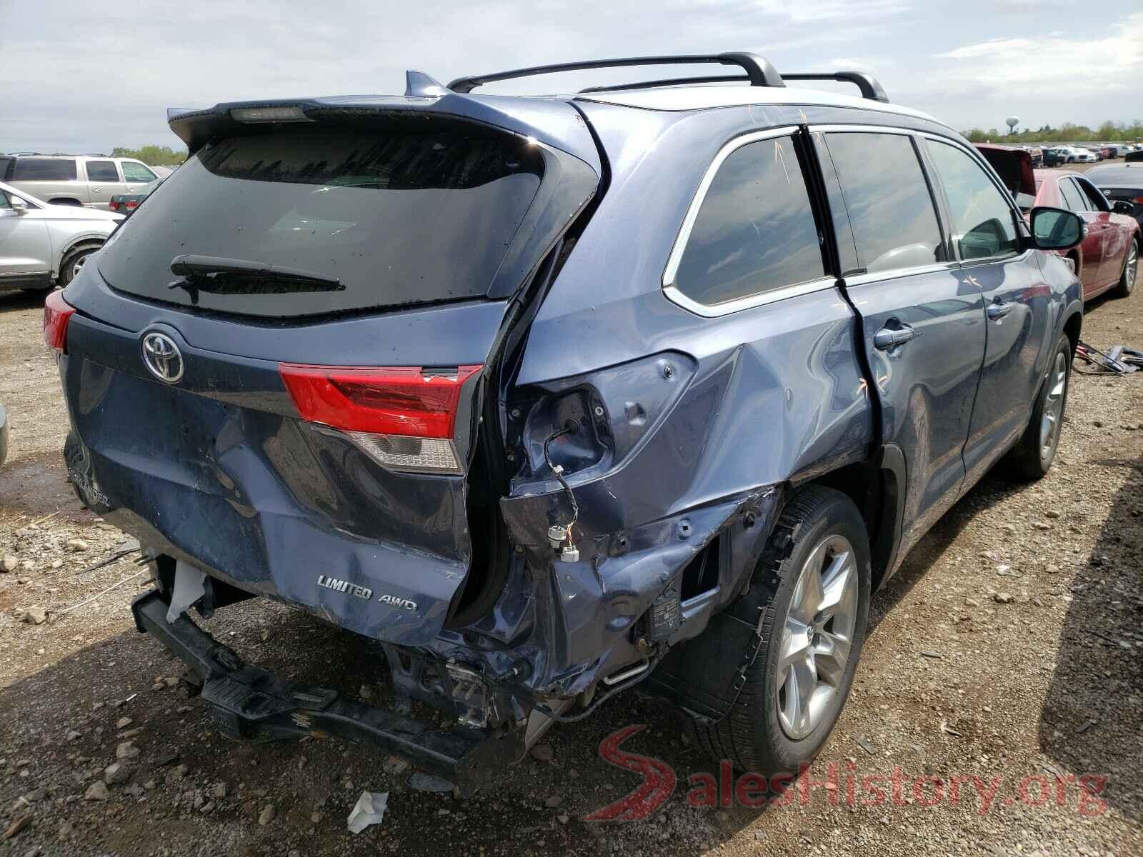 5TDDZRFH7KS927182 2019 TOYOTA HIGHLANDER