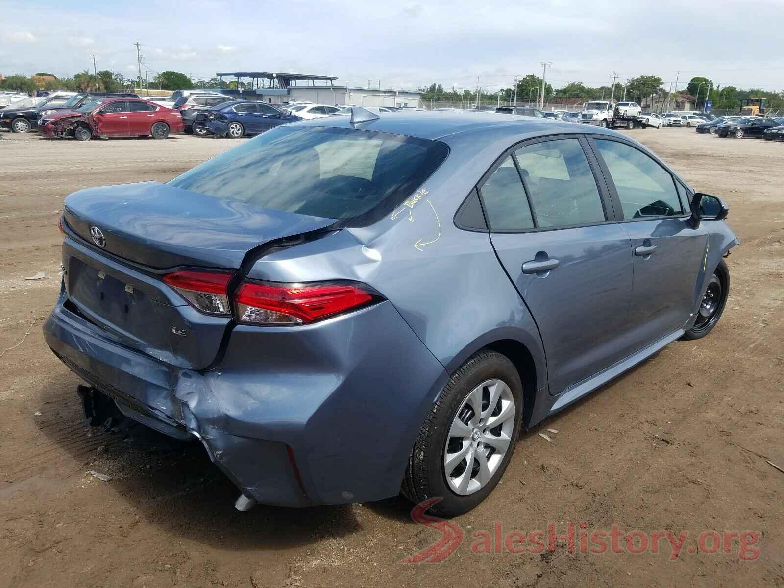 5YFEPRAE5LP077358 2020 TOYOTA COROLLA