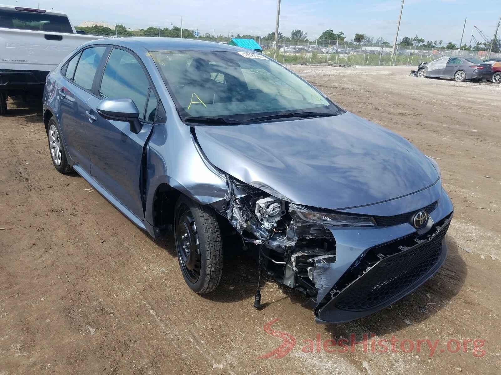 5YFEPRAE5LP077358 2020 TOYOTA COROLLA