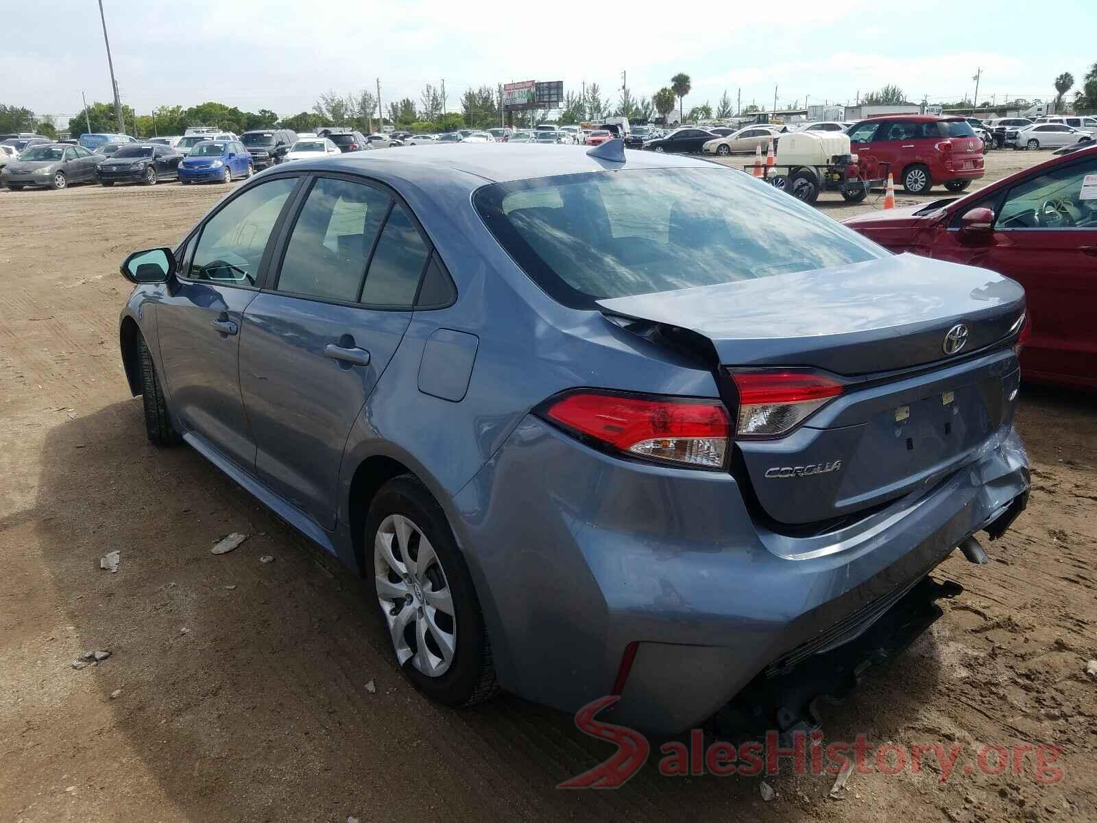 5YFEPRAE5LP077358 2020 TOYOTA COROLLA