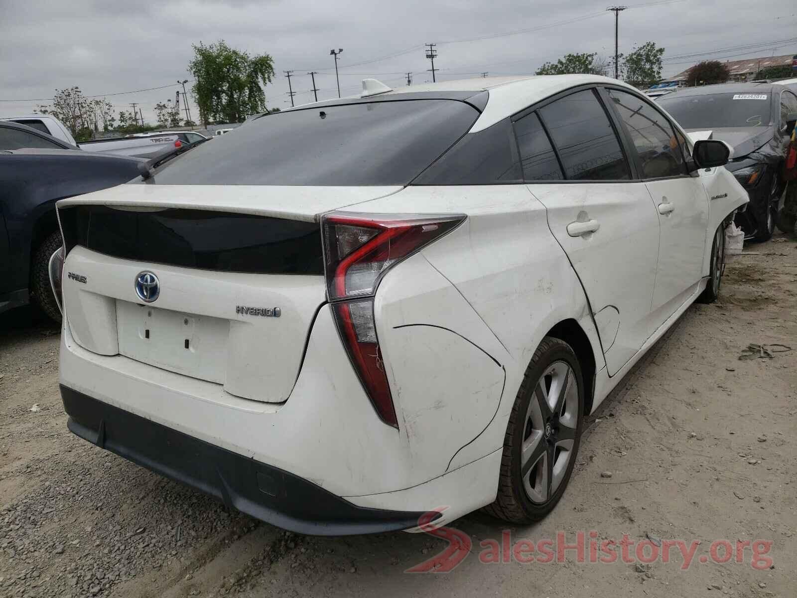 JTDKARFU4G3020555 2016 TOYOTA PRIUS