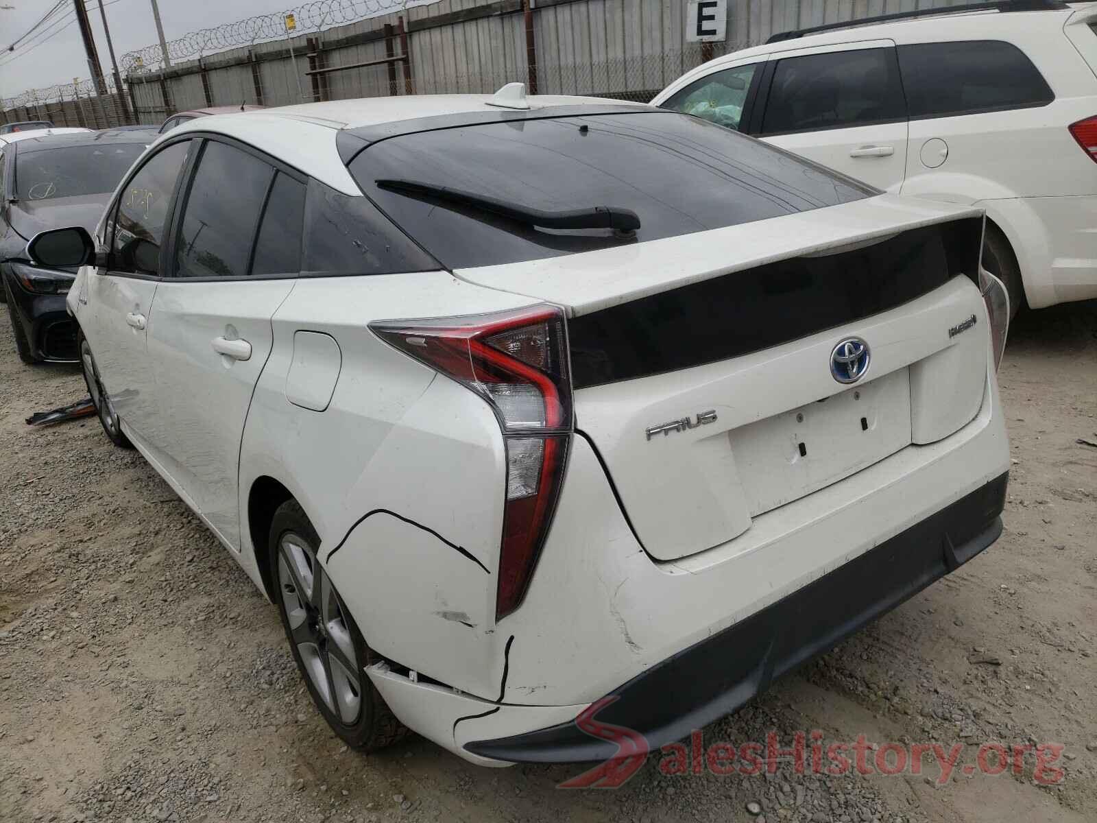 JTDKARFU4G3020555 2016 TOYOTA PRIUS