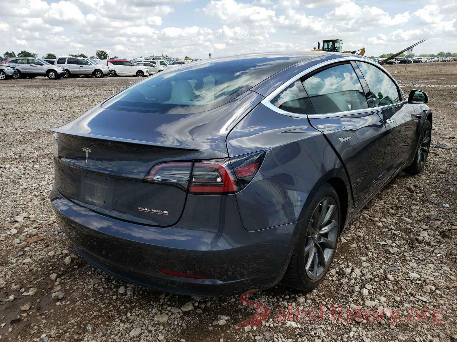 5YJ3E1EBXJF079453 2018 TESLA MODEL 3