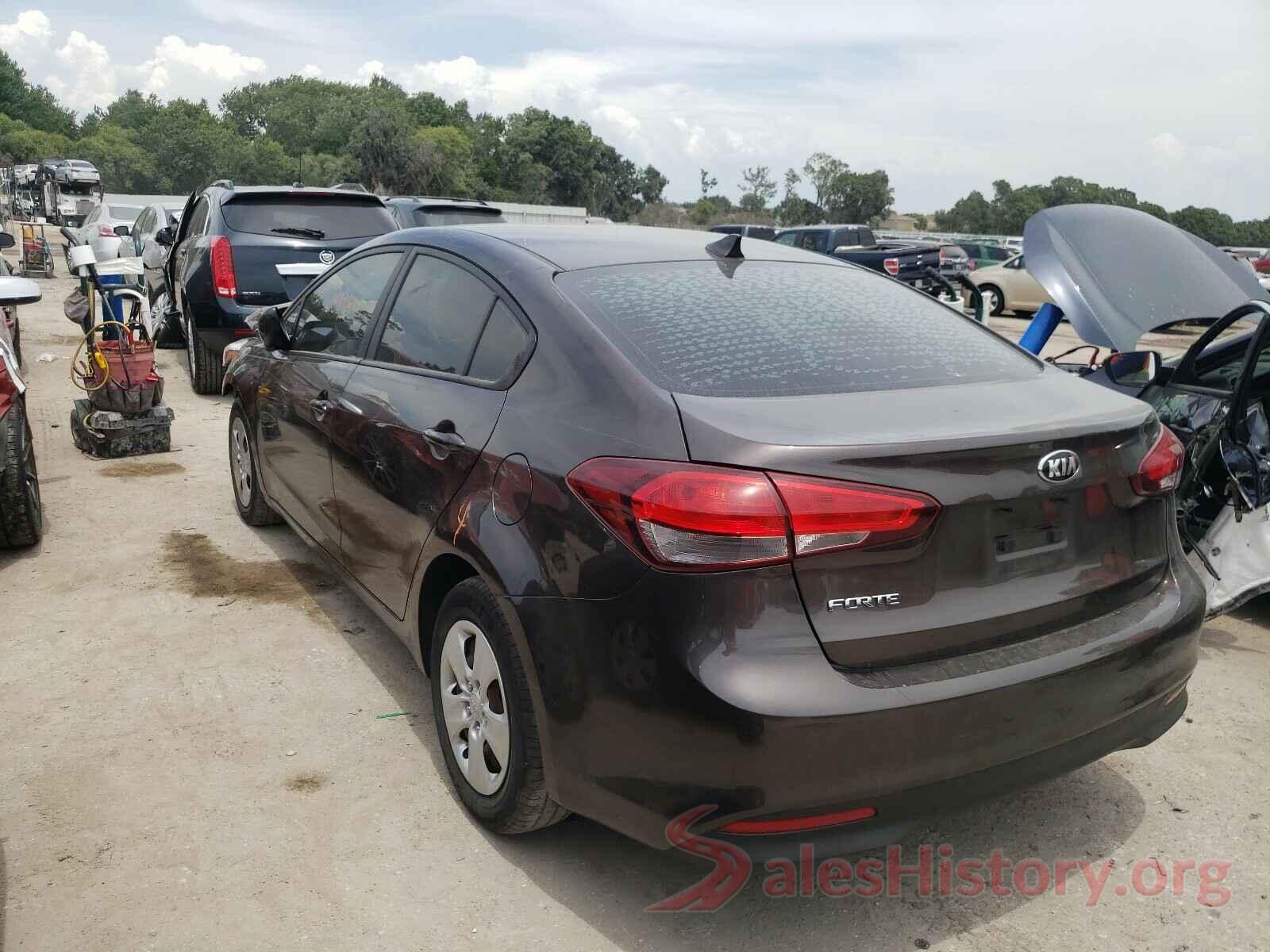 3KPFK4A7XHE013316 2017 KIA FORTE