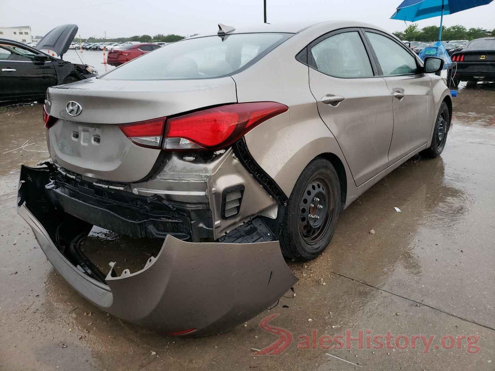 5NPDH4AE1GH735935 2016 HYUNDAI ELANTRA