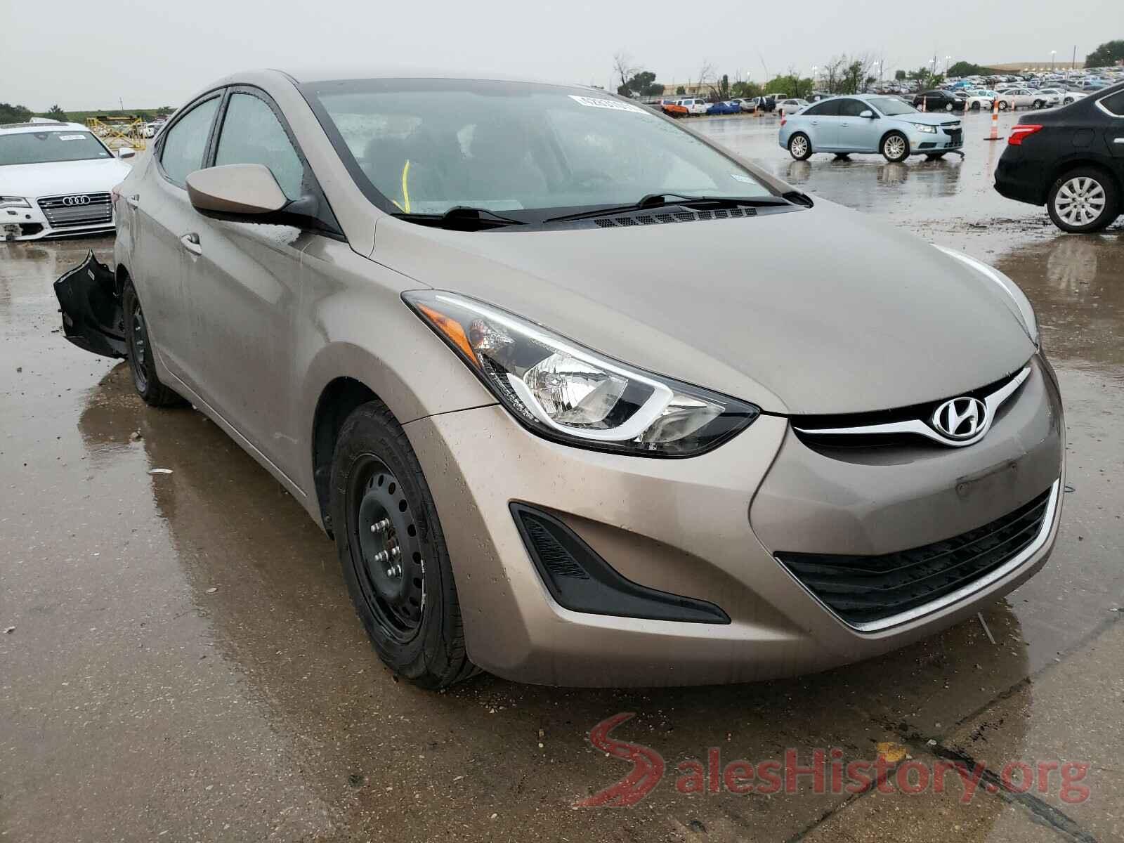 5NPDH4AE1GH735935 2016 HYUNDAI ELANTRA