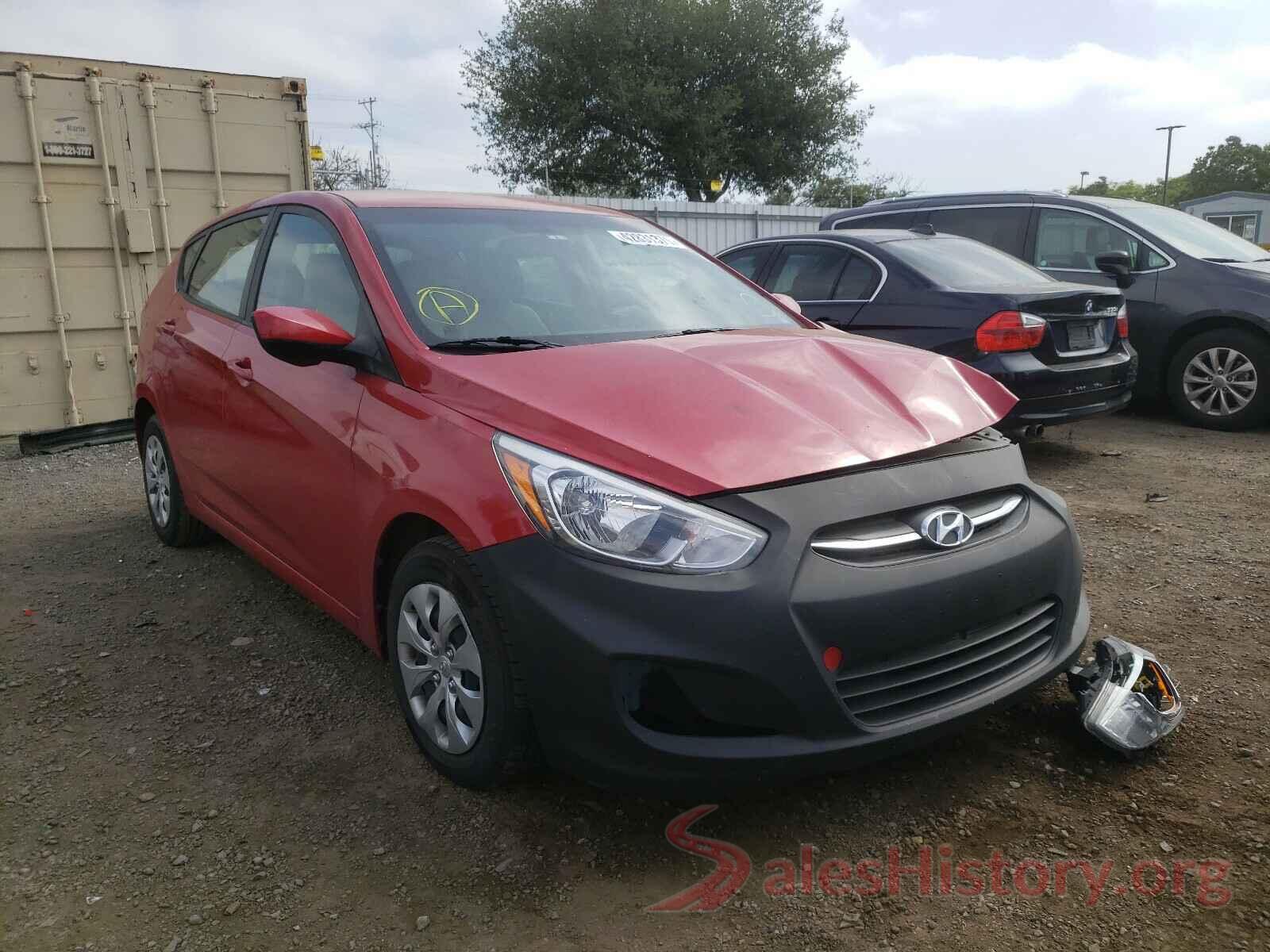 KMHCT5AE1HU323470 2017 HYUNDAI ACCENT