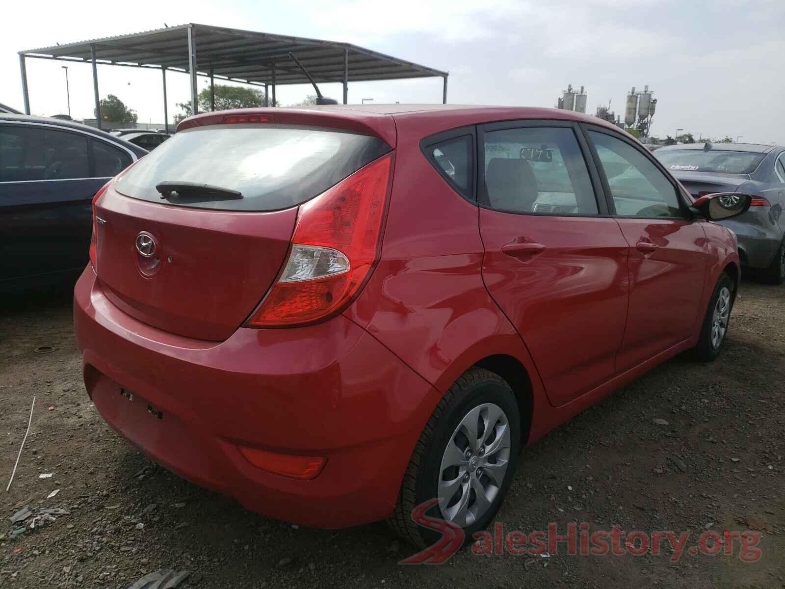 KMHCT5AE1HU323470 2017 HYUNDAI ACCENT