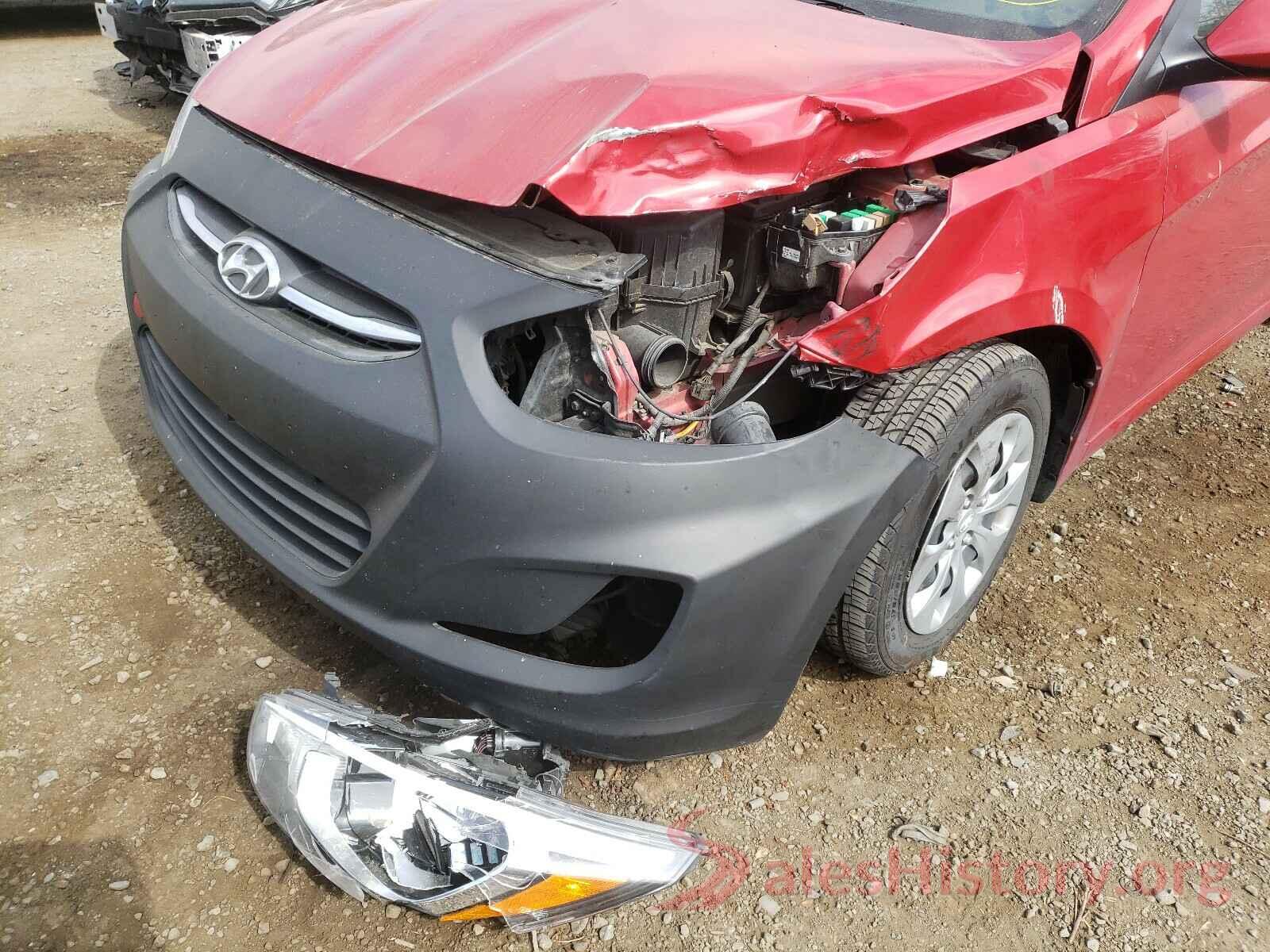 KMHCT5AE1HU323470 2017 HYUNDAI ACCENT