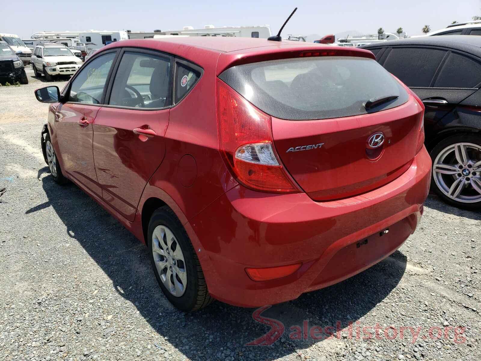 KMHCT5AE1HU323470 2017 HYUNDAI ACCENT