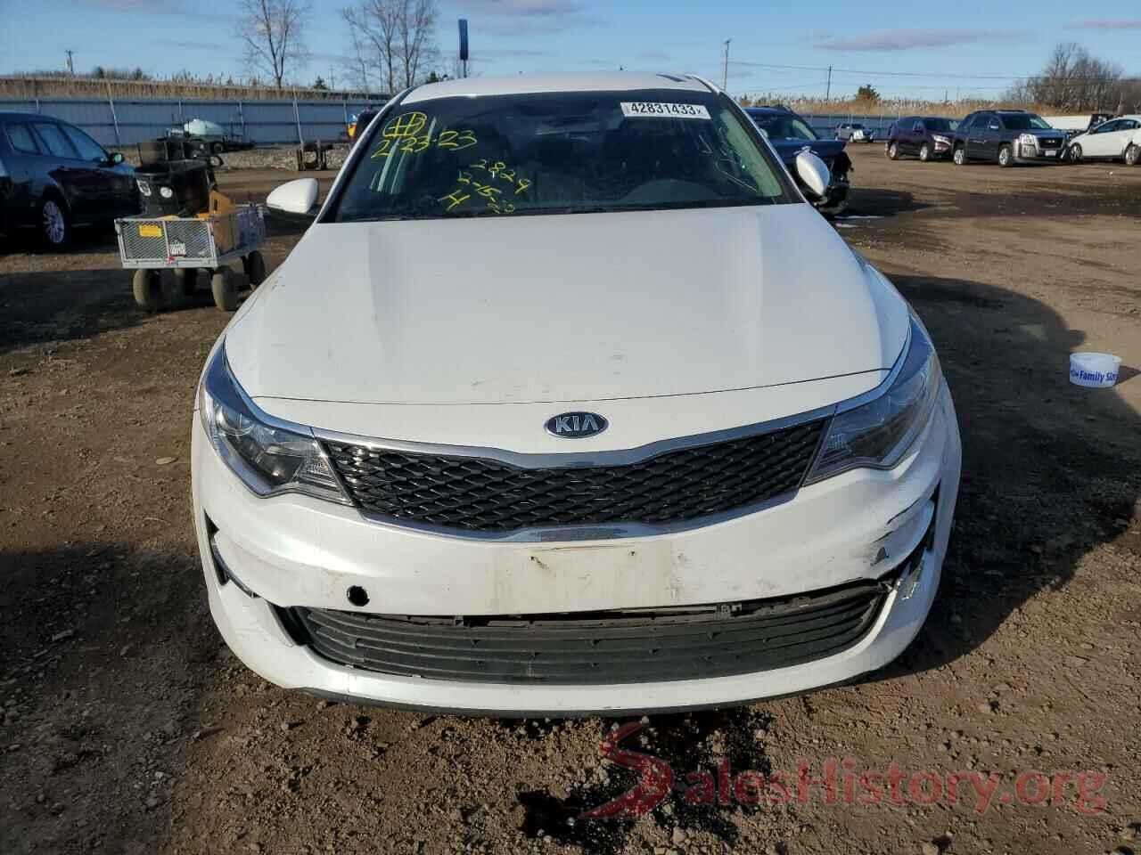 KNAGT4L38J5205926 2018 KIA OPTIMA