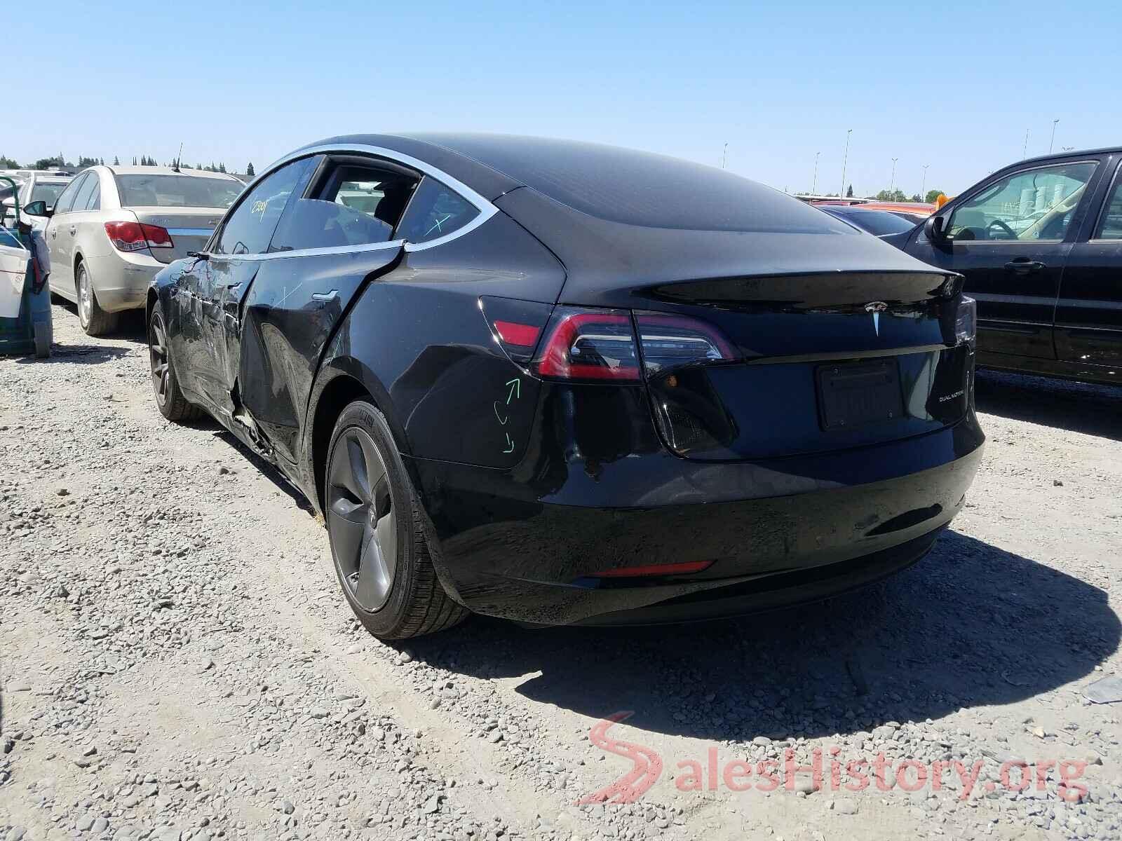 5YJ3E1EB1LF794639 2020 TESLA MODEL 3