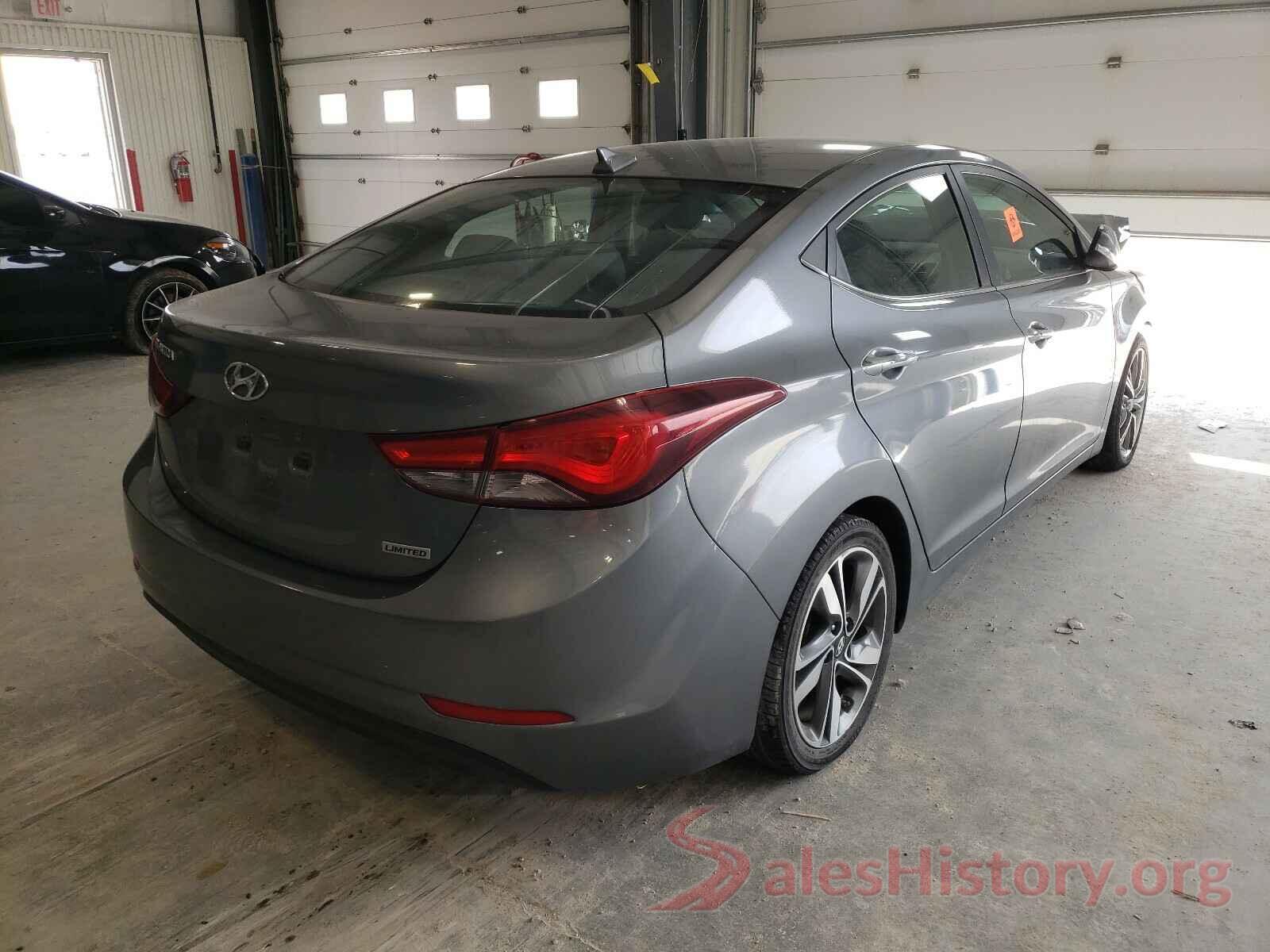 KMHDH4AEXGU597216 2016 HYUNDAI ELANTRA