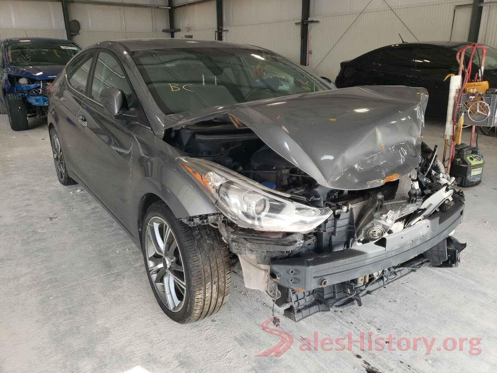 KMHDH4AEXGU597216 2016 HYUNDAI ELANTRA