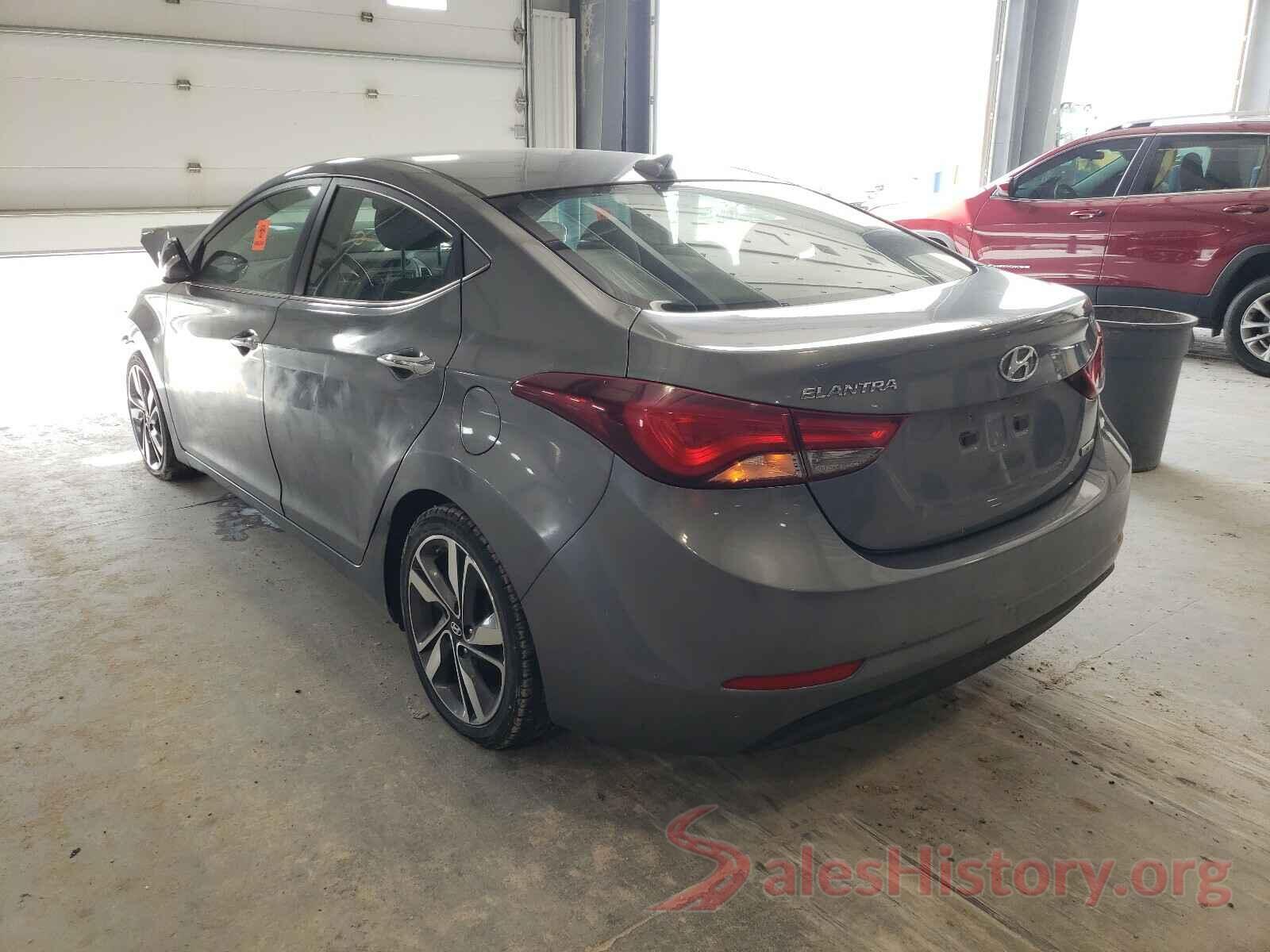 KMHDH4AEXGU597216 2016 HYUNDAI ELANTRA