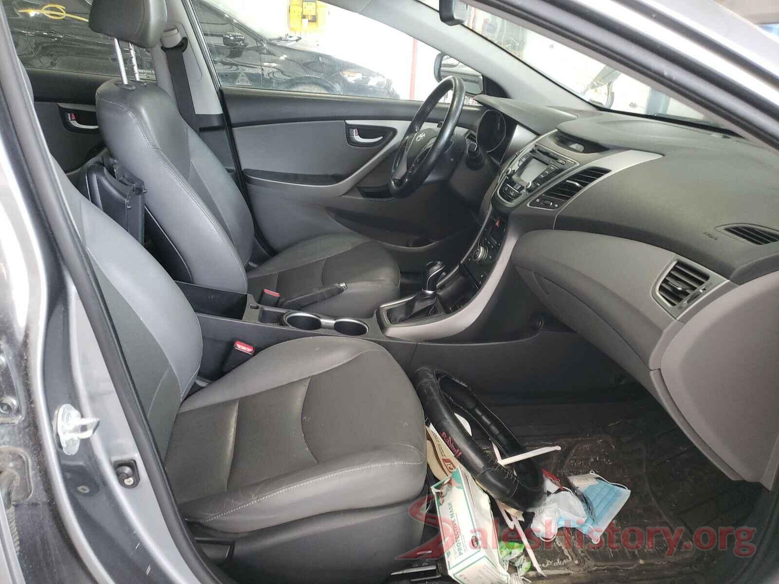 KMHDH4AEXGU597216 2016 HYUNDAI ELANTRA