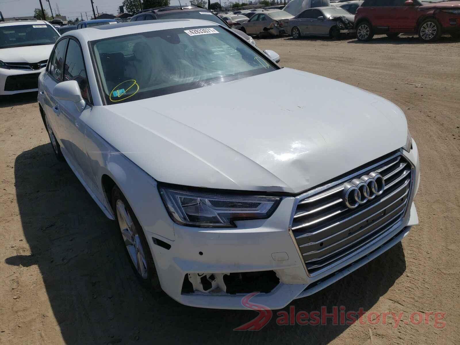 WAUKMAF47JA069189 2018 AUDI A4