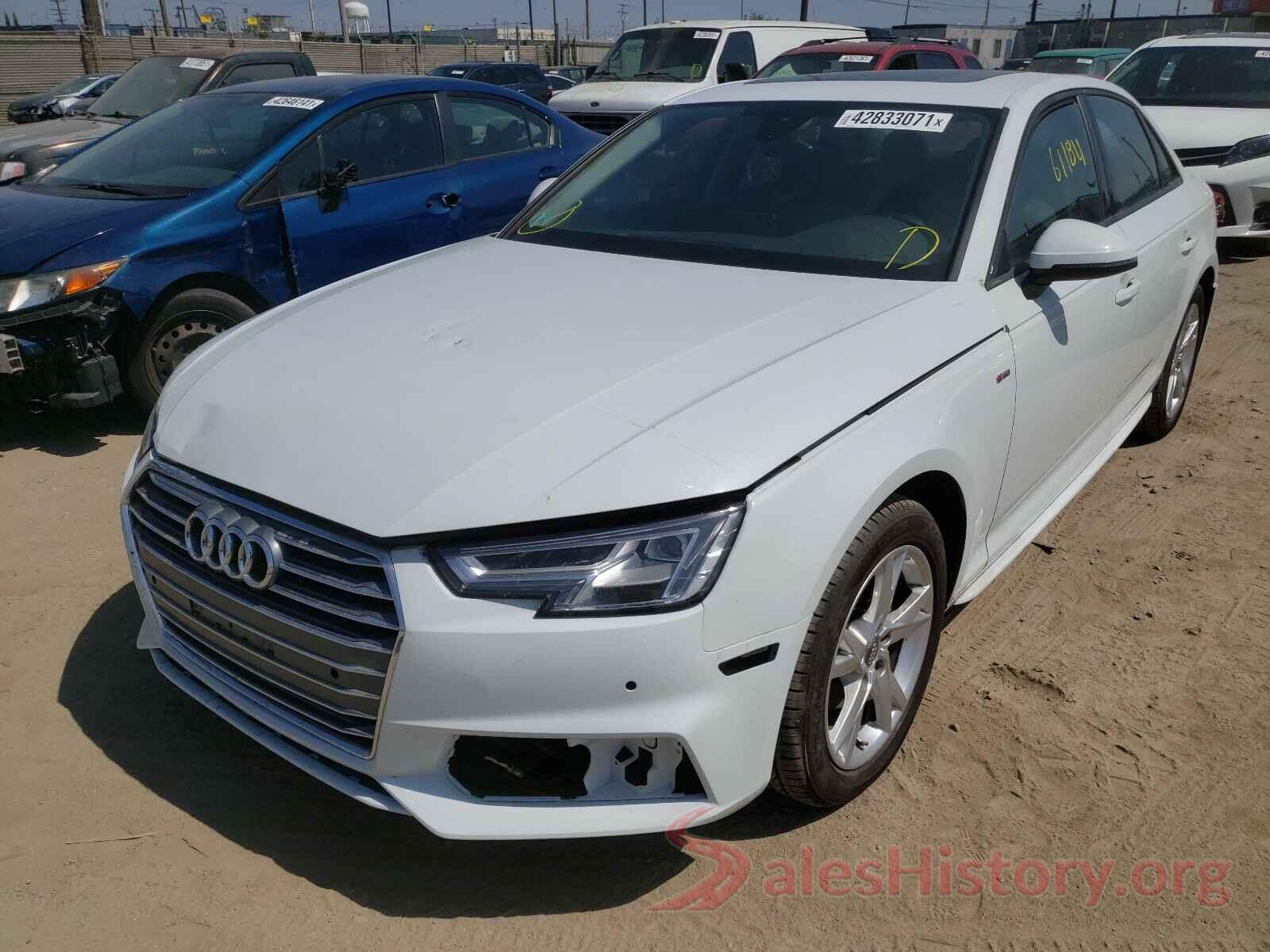 WAUKMAF47JA069189 2018 AUDI A4