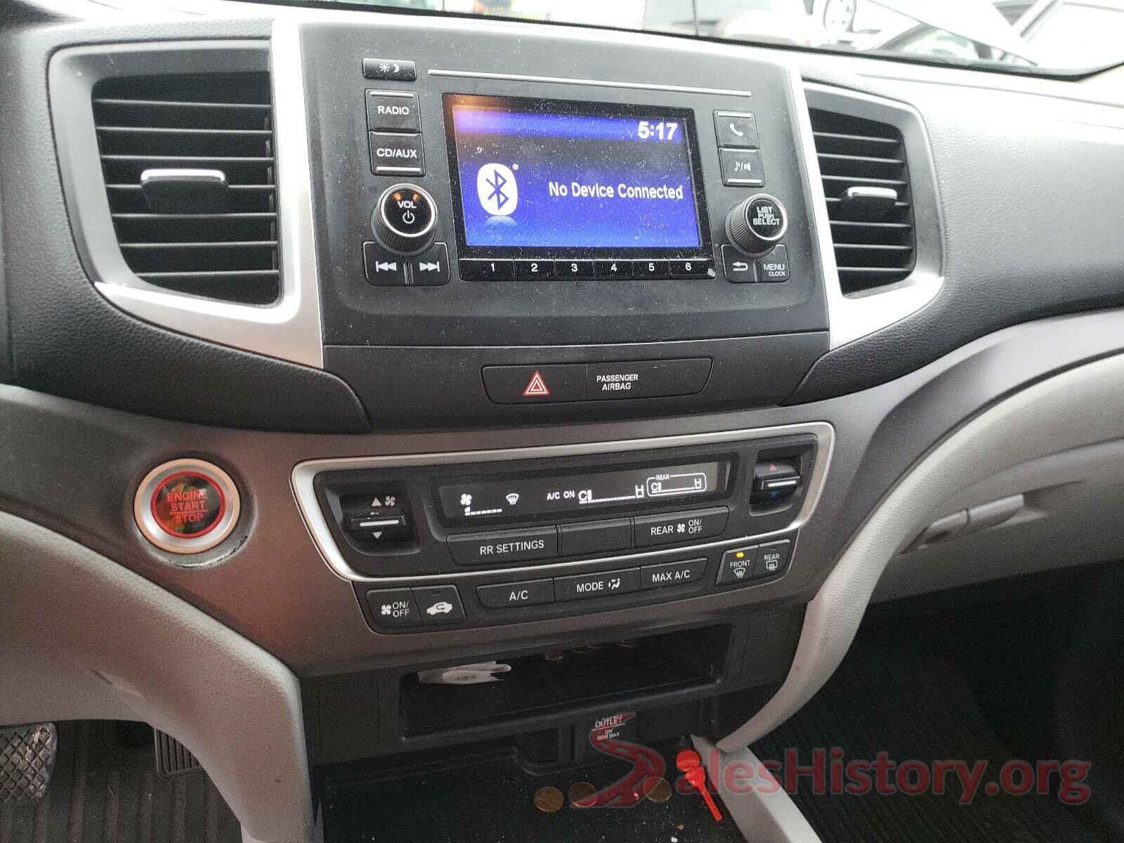 5FNYF5H1XGB018707 2016 HONDA PILOT