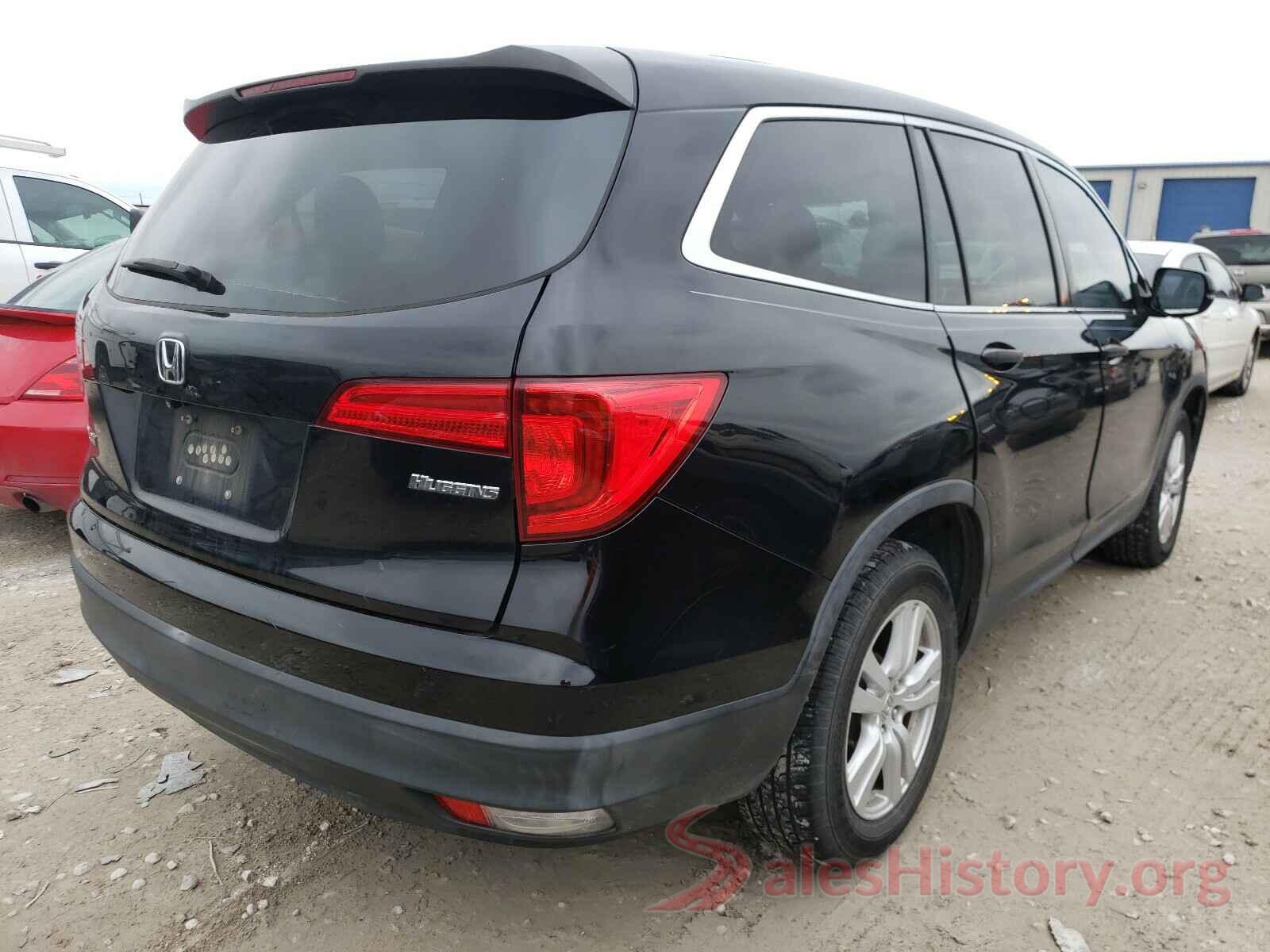 5FNYF5H1XGB018707 2016 HONDA PILOT