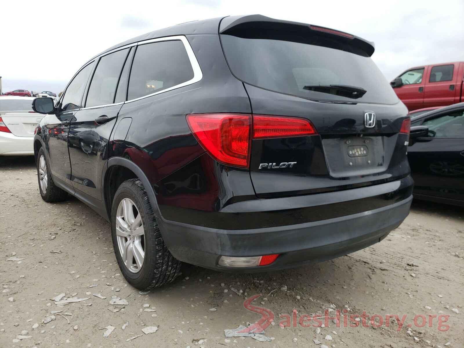 5FNYF5H1XGB018707 2016 HONDA PILOT