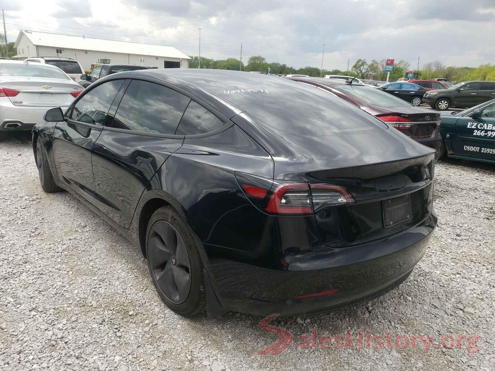 5YJ3E1EB3LF599691 2020 TESLA MODEL 3