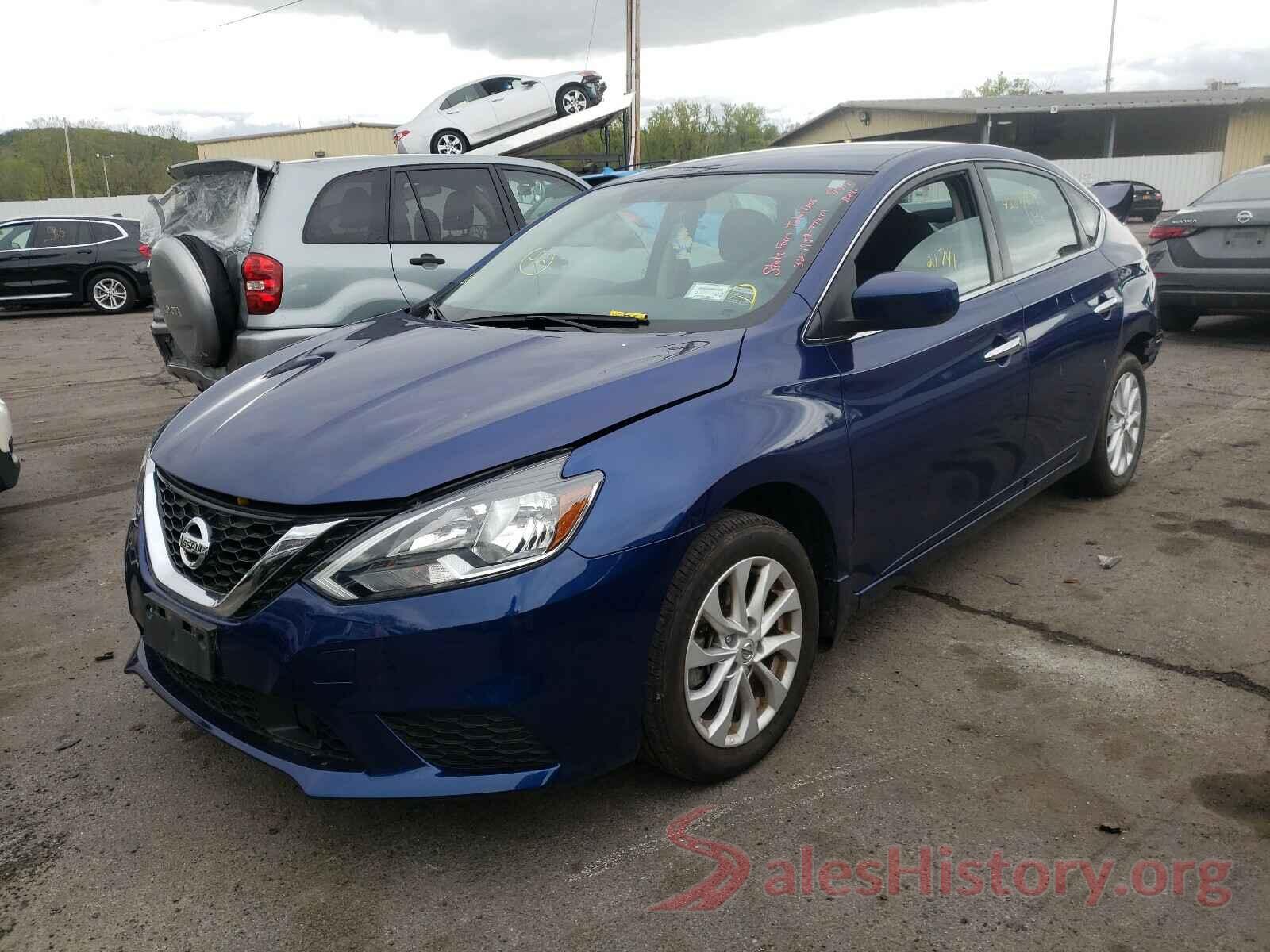 3N1AB7AP0KY274510 2019 NISSAN SENTRA