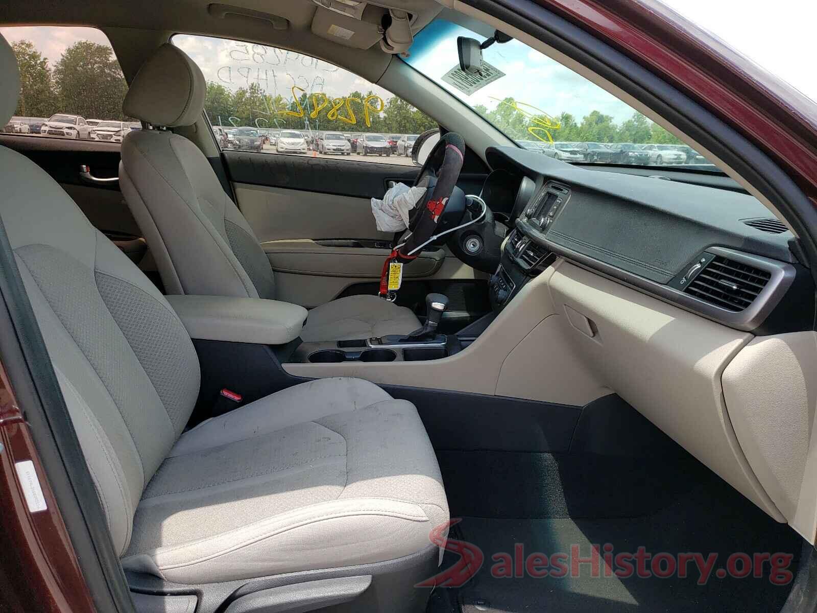 5XXGT4L3XGG092116 2016 KIA OPTIMA