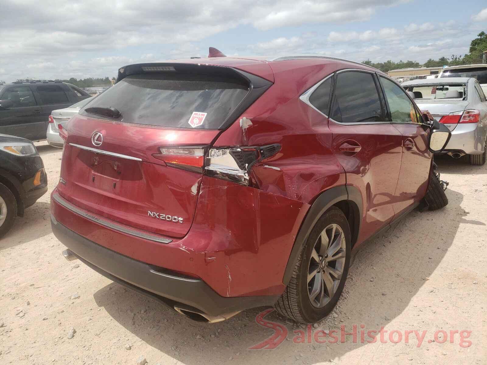 JTJYARBZ0H2065833 2017 LEXUS NX