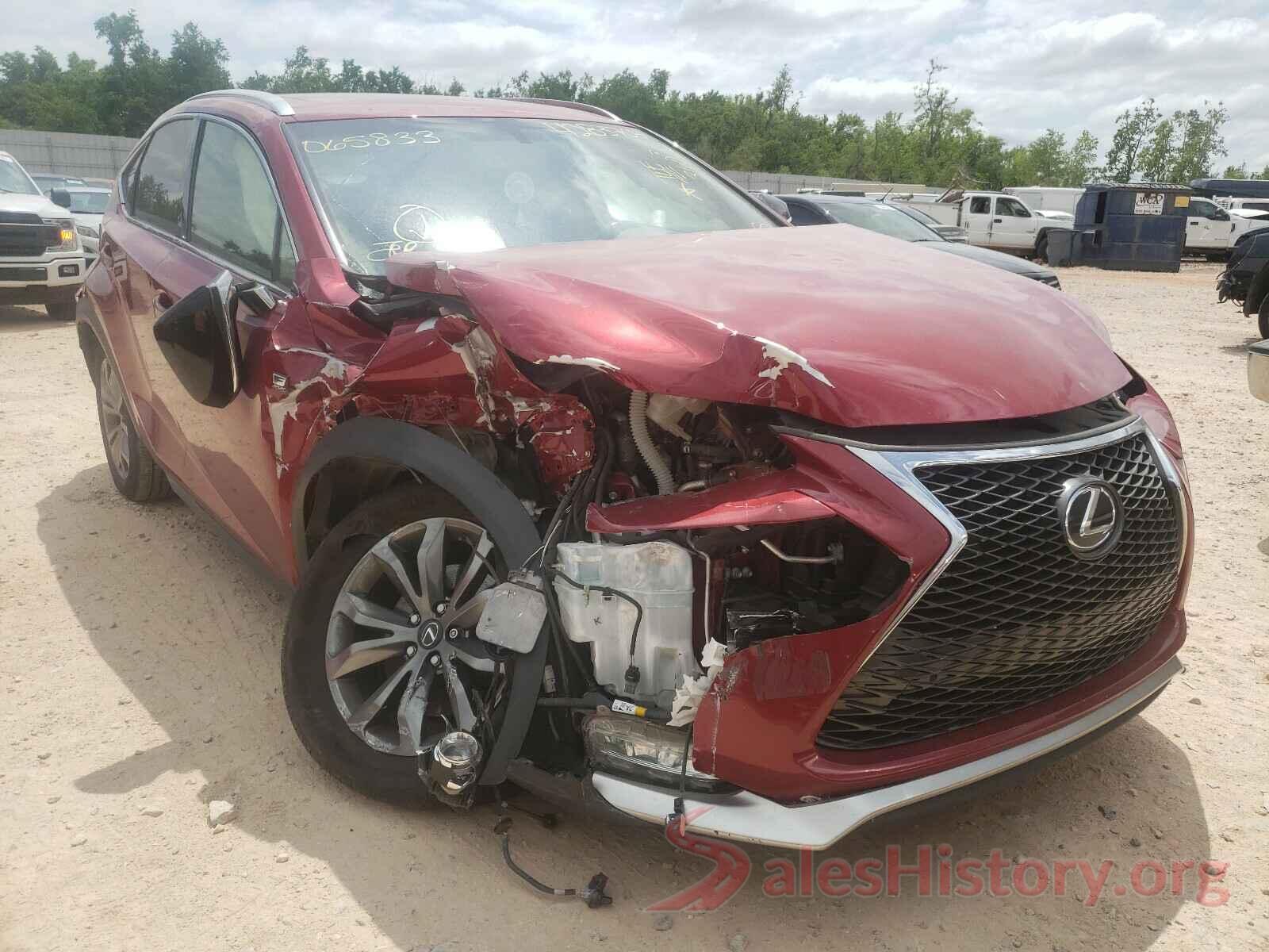 JTJYARBZ0H2065833 2017 LEXUS NX