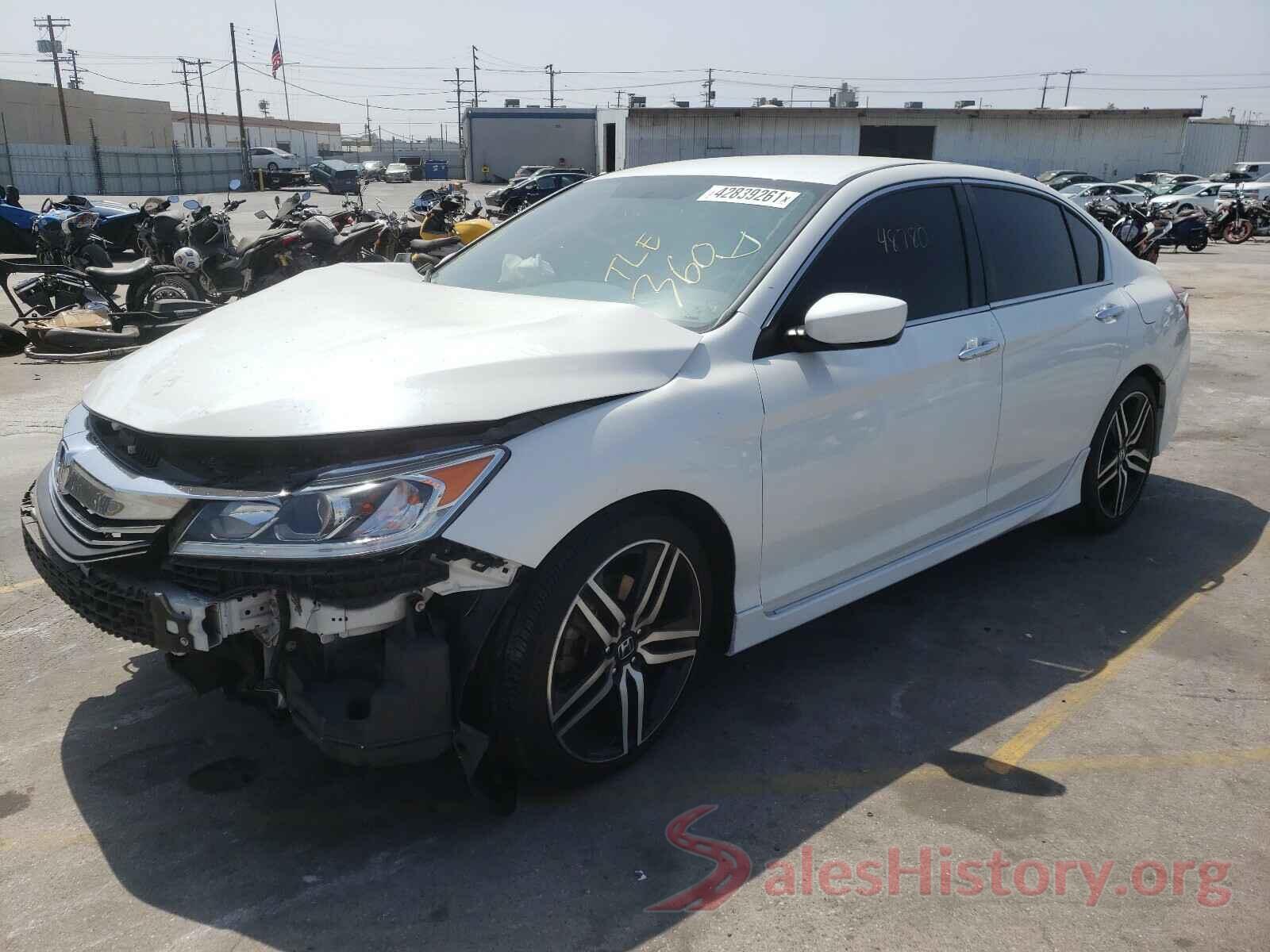 1HGCR2F58HA096260 2017 HONDA ACCORD