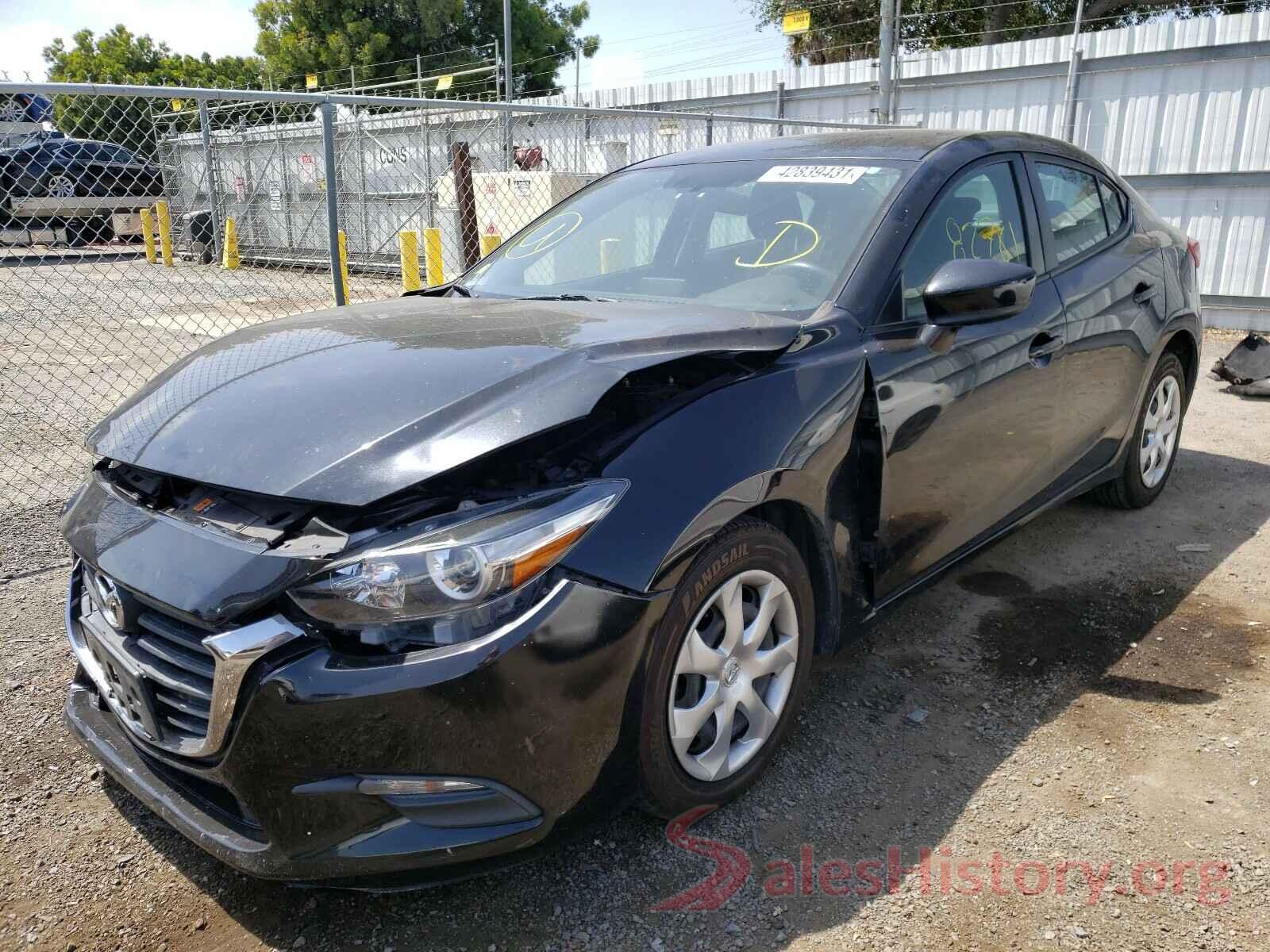 3MZBN1U77HM115336 2017 MAZDA 3