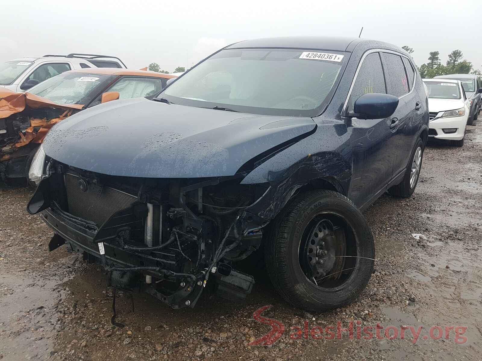 KNMAT2MT4GP703467 2016 NISSAN ROGUE