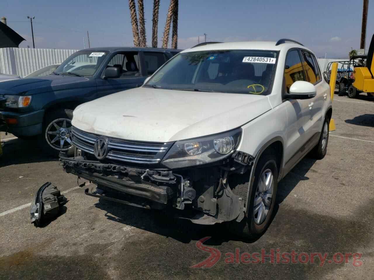 WVGAV7AX3GW545378 2016 VOLKSWAGEN TIGUAN