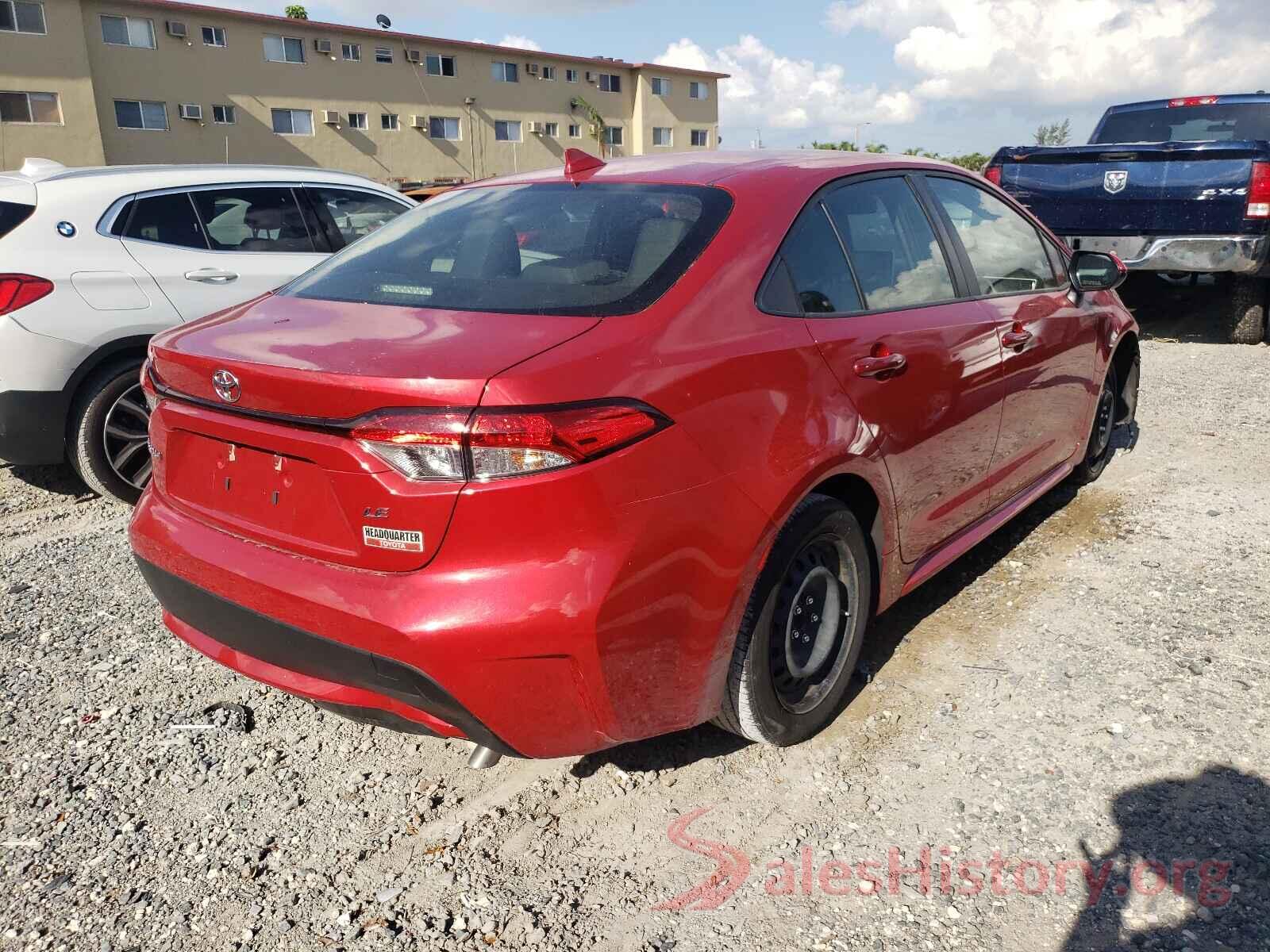 JTDEPRAE2LJ095059 2020 TOYOTA COROLLA