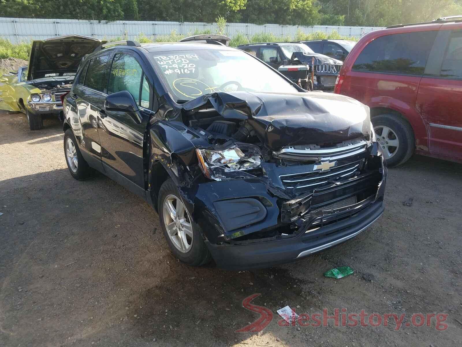 KL7CJPSB7GB739167 2016 CHEVROLET TRAX