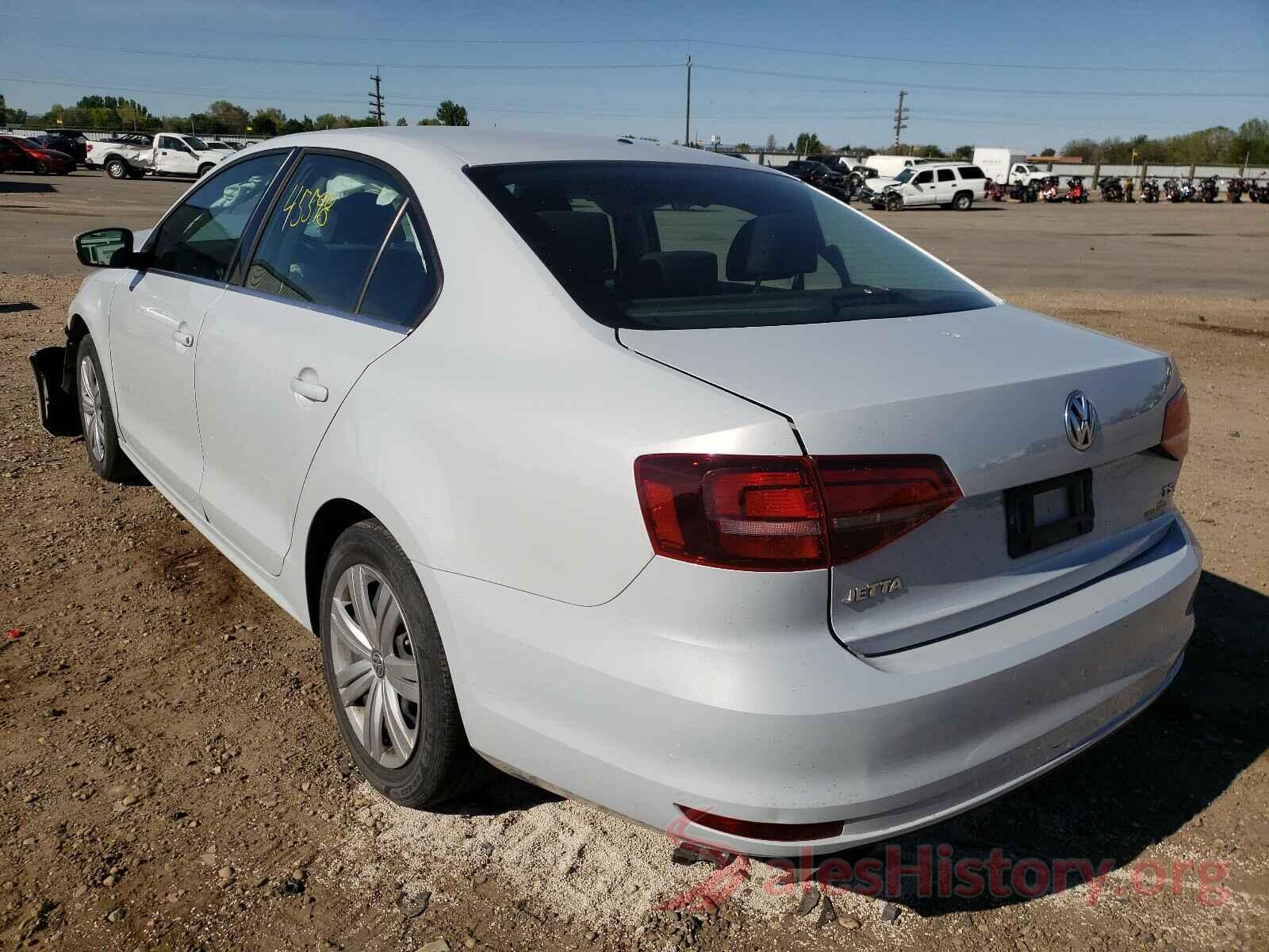 3VW2B7AJXHM411592 2017 VOLKSWAGEN JETTA