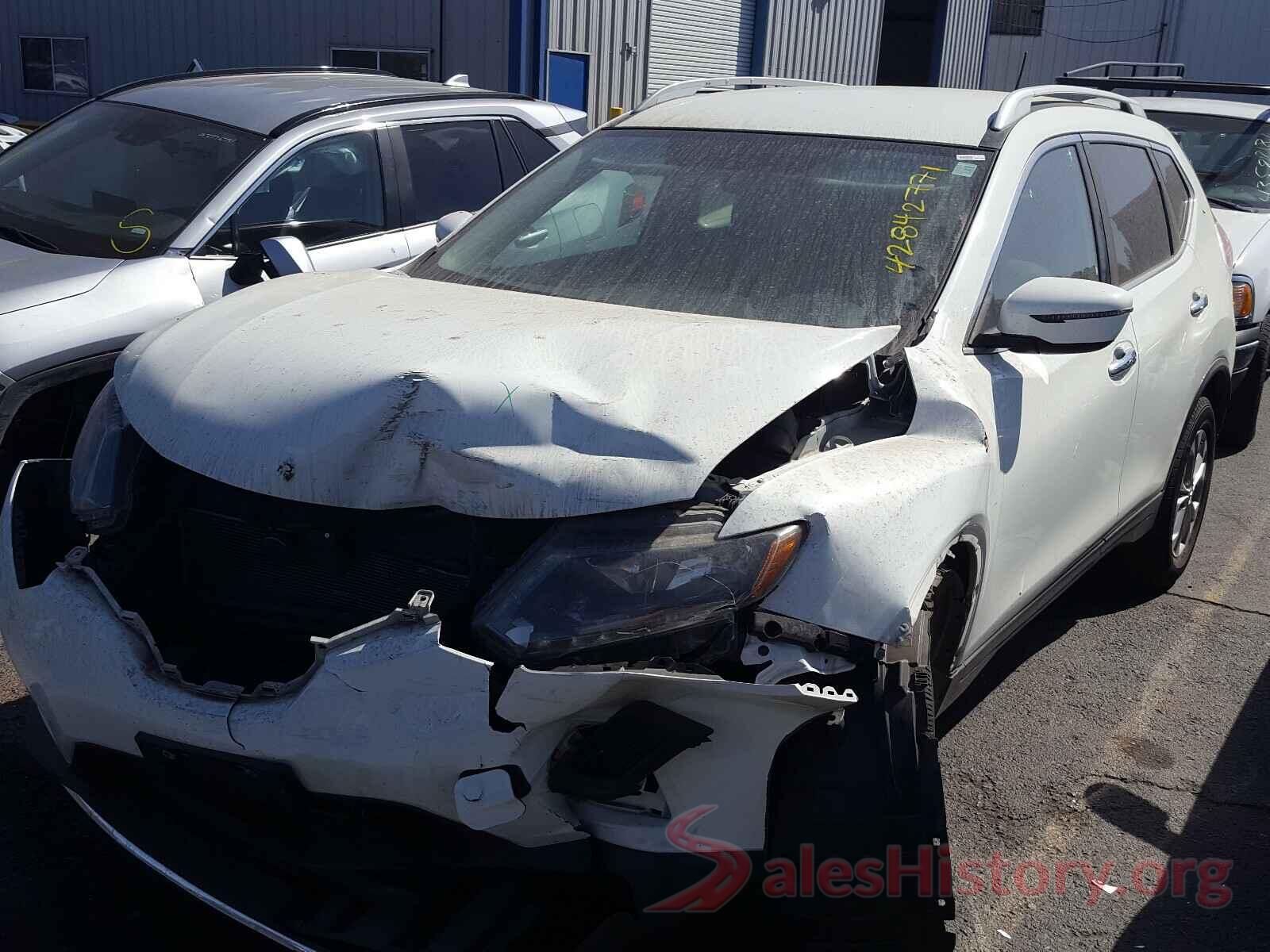 5N1AT2MVXGC748790 2016 NISSAN ROGUE