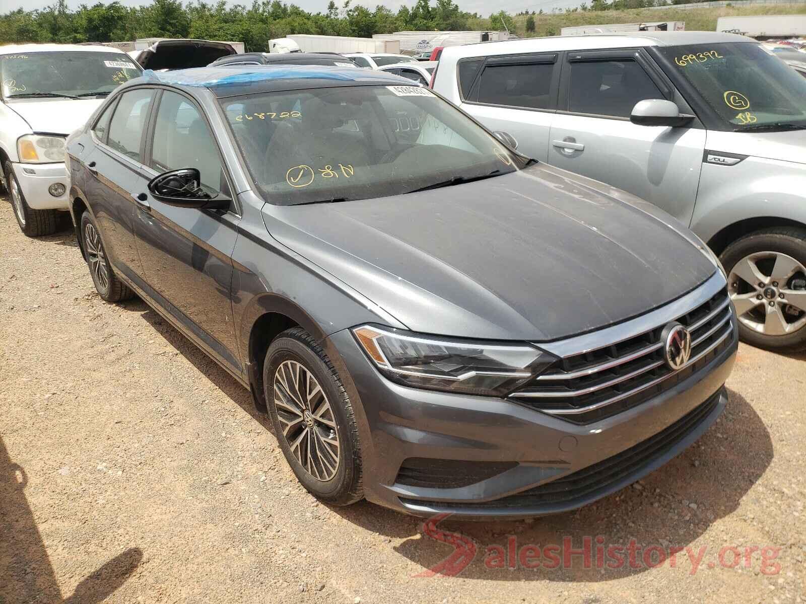 3VWC57BU7KM068722 2019 VOLKSWAGEN JETTA