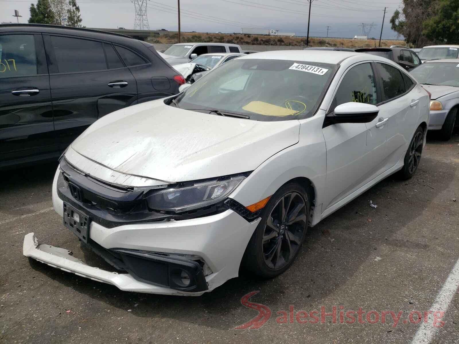 2HGFC2F83KH587174 2019 HONDA CIVIC