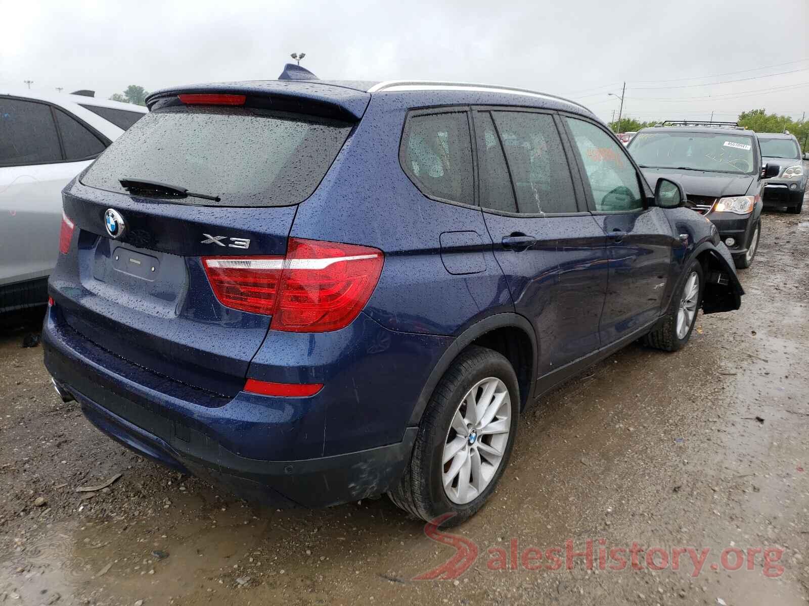 5UXWX9C55G0D68252 2016 BMW X3