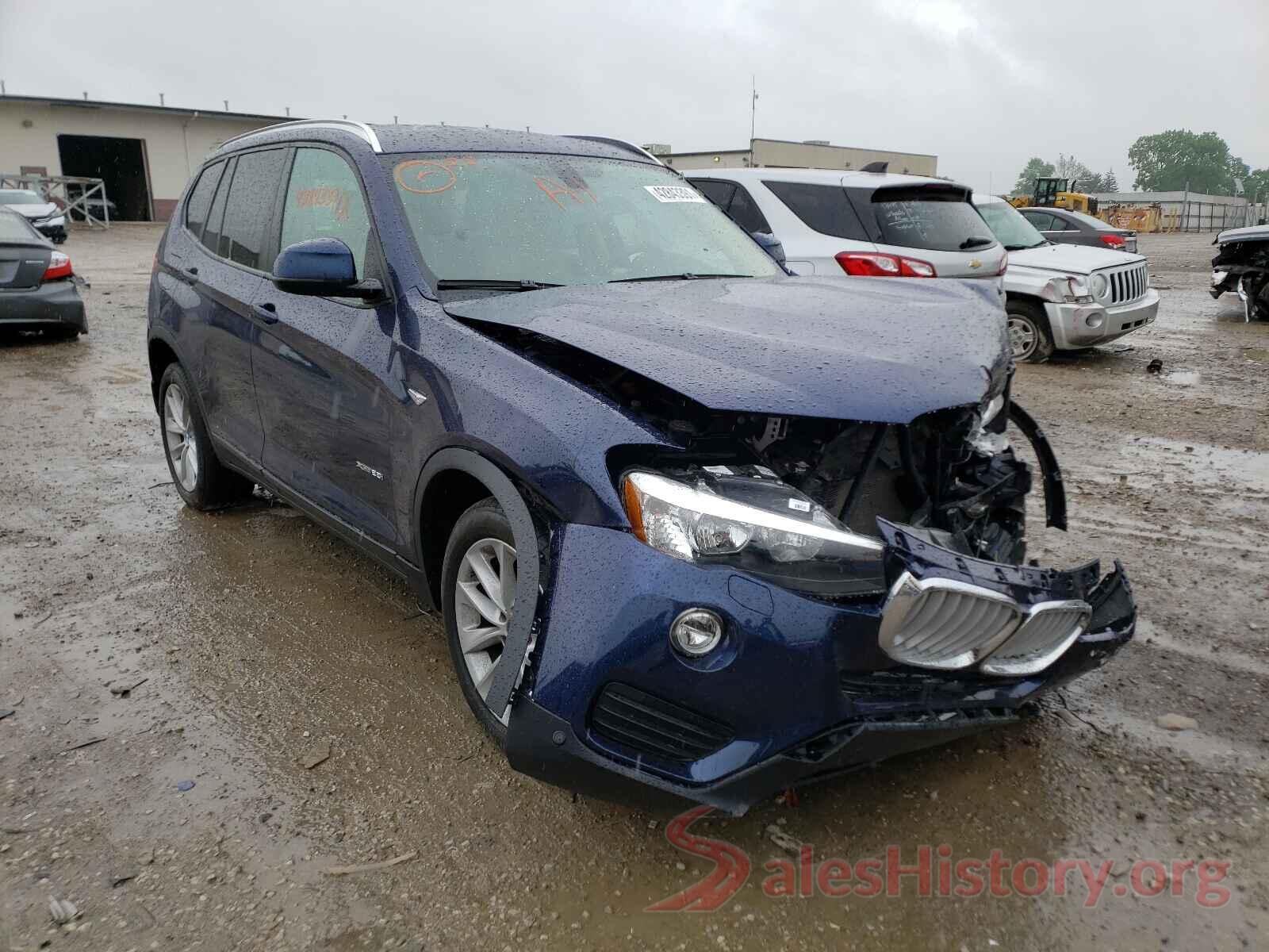 5UXWX9C55G0D68252 2016 BMW X3